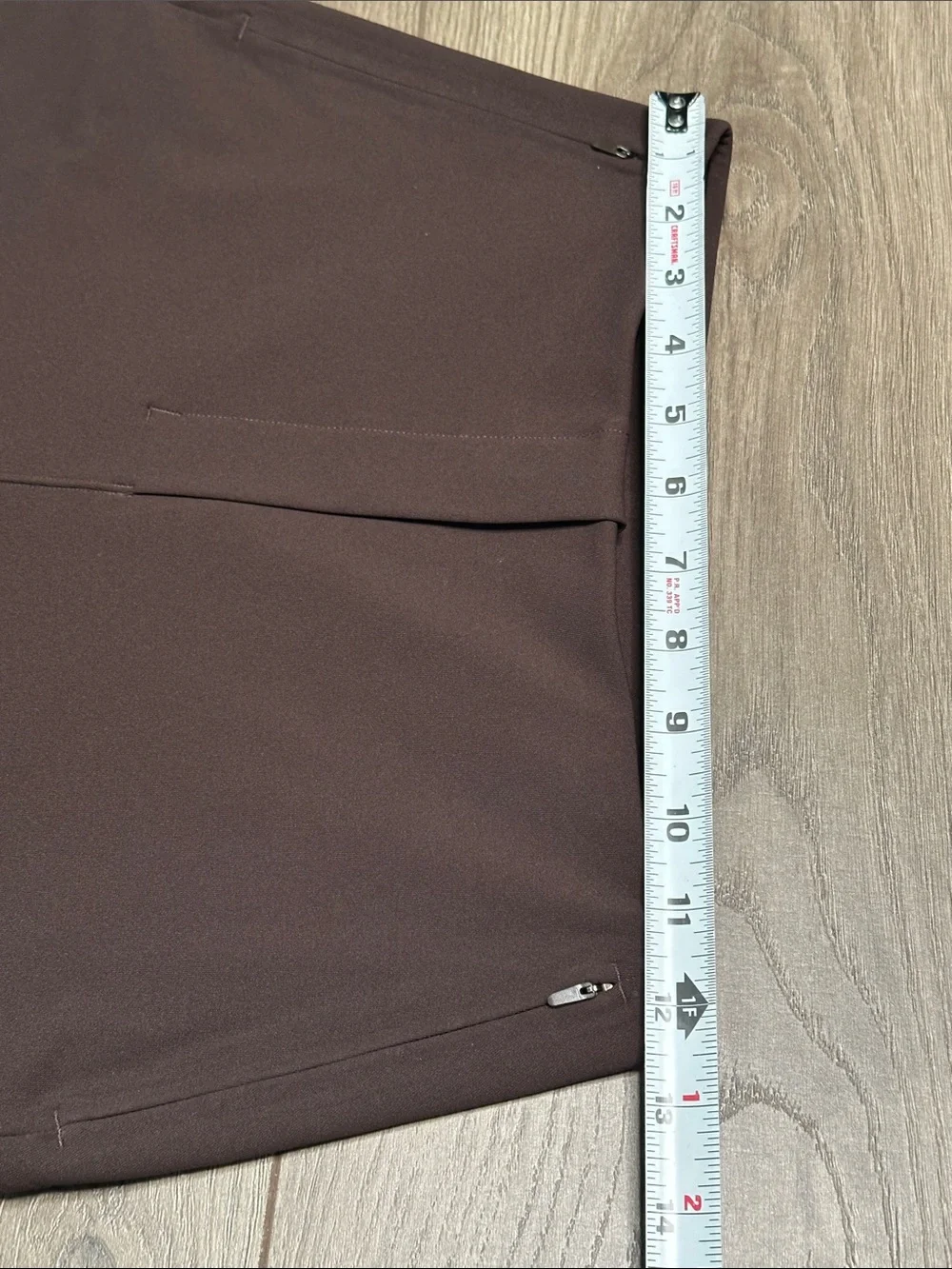Lululemon 31” Smooth Fit Pull-On High-Rise Trouser Pants Espresso Brown Size 4
